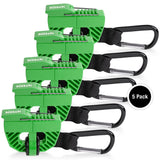 Gen 2.0 Klitch Sport Footwear Clip - Green - 5 Pack